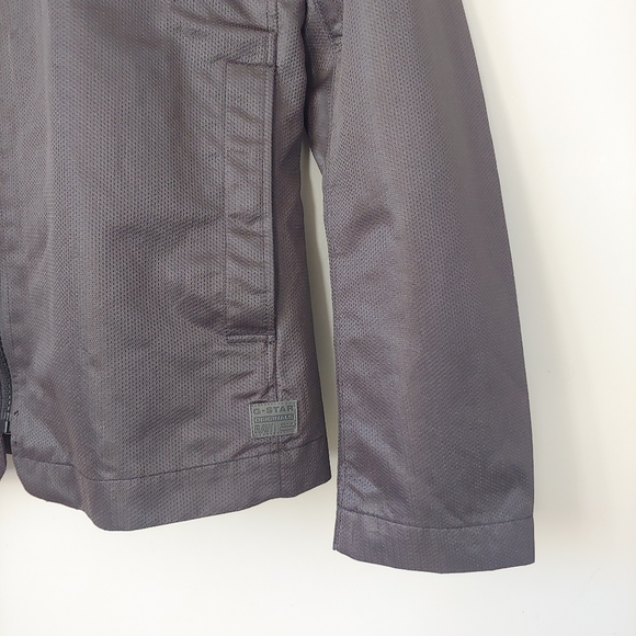 G-Star Raw Cargo Line Burmans Jacket Bomber Black Size XL - Picture 10 of 15